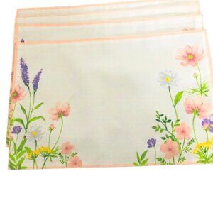 4 Home Collection Soft Floral Placemats